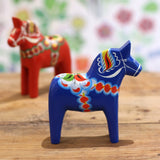 Dalahäst" horse - Blue