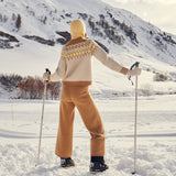 Snöflinga Balaclava - Oatmeal